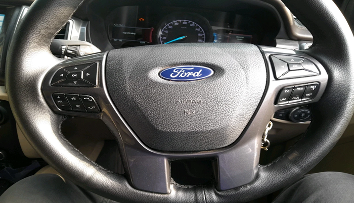 2018 Ford Endeavour TITANIUM 3.2 4X4 AT, Diesel, Automatic, 74,554 km, interior