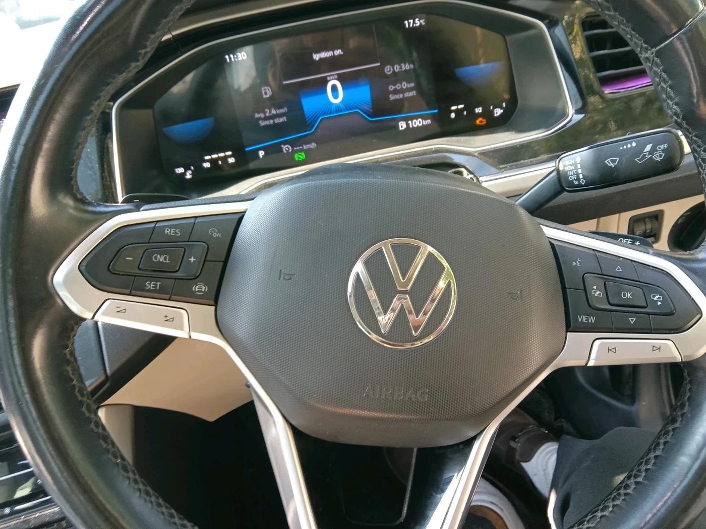 2023 Volkswagen VIRTUS TOPLINE TSI 1.0 AT, Petrol, Automatic, 45,686 km, interior