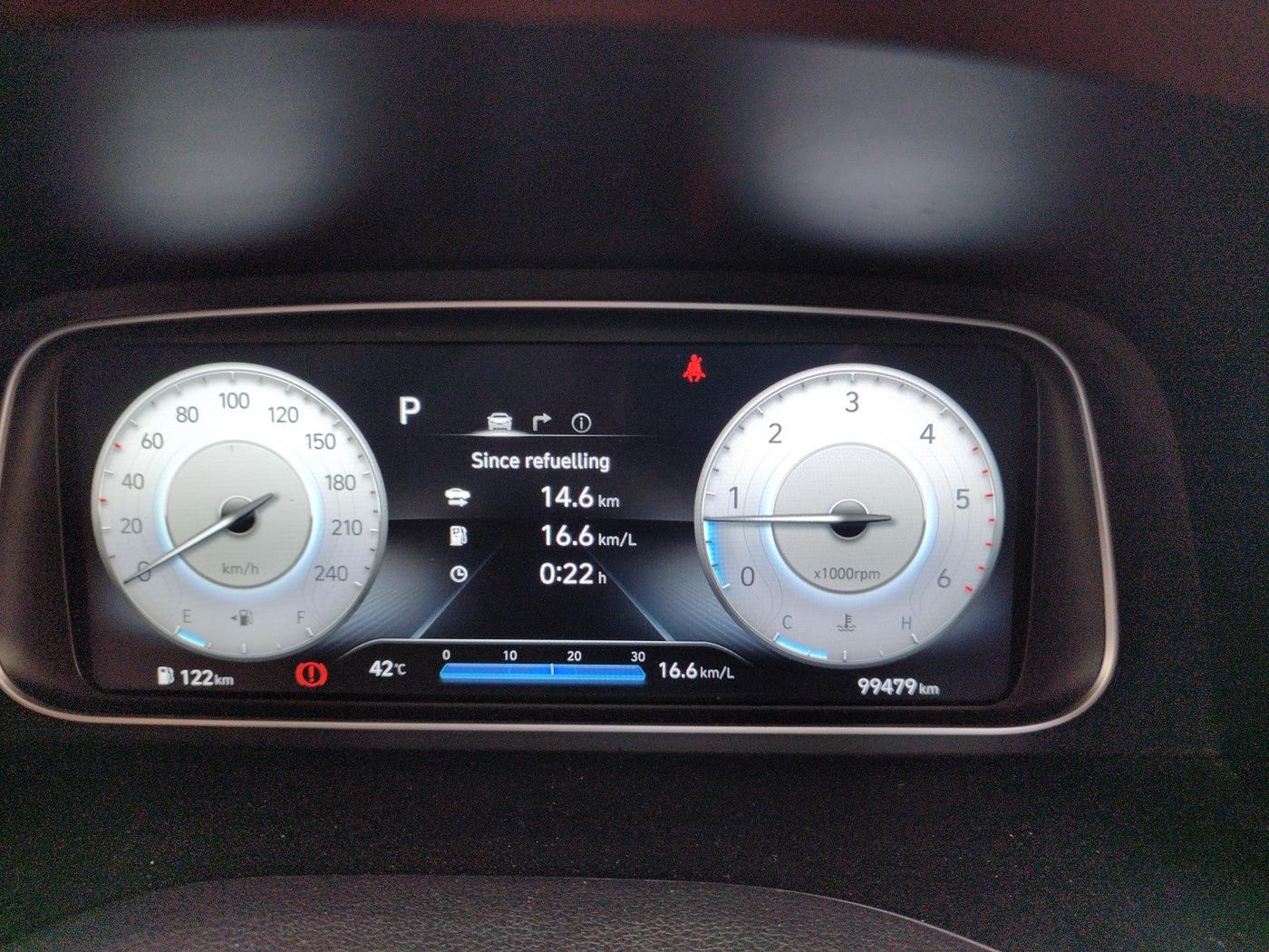 2022 Hyundai ALCAZAR 1.5 SIGNATURE (O) AT 6STR, Diesel, Automatic, 99,479 km, interior