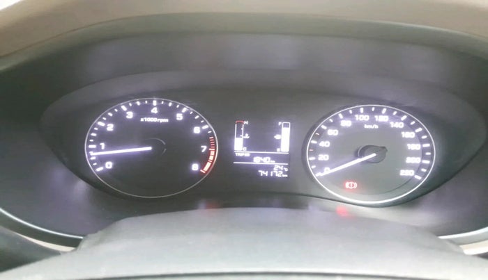 2017 Hyundai Elite i20 ASTA 1.2, Petrol, Manual, 74,172 km, interior