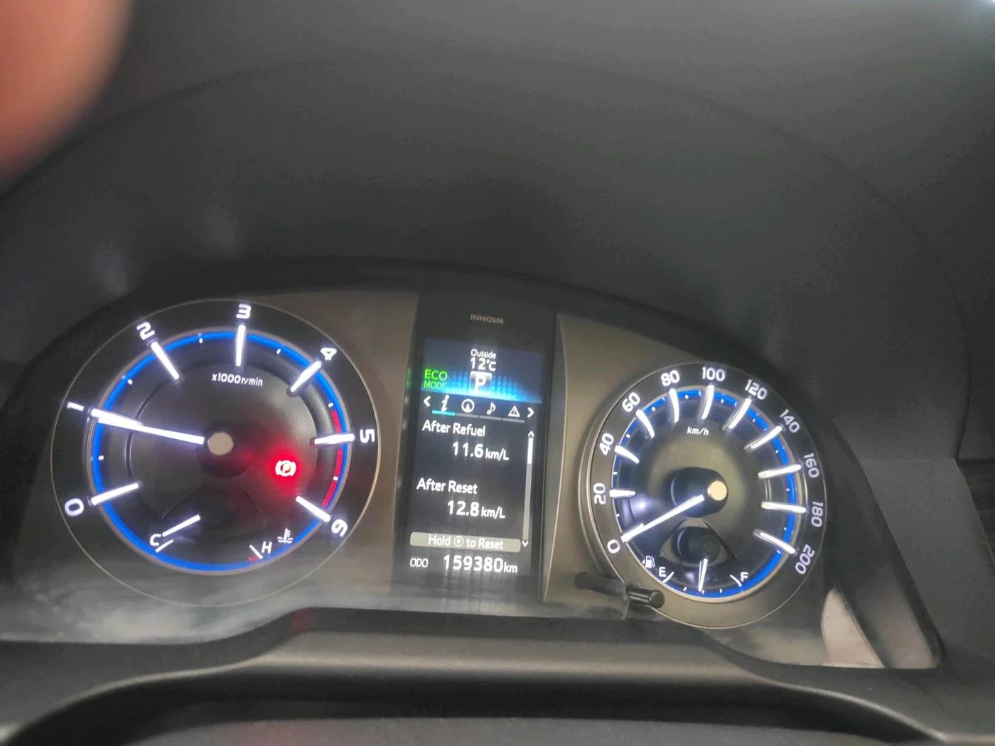 2019 Toyota Innova Crysta 2.8 ZX AT 7 STR, Diesel, Automatic, 1,59,380 km, interior