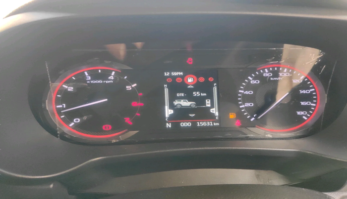 2024 Mahindra Thar LX HT PETROL 4WD MT, Petrol, Manual, 15,631 km, interior