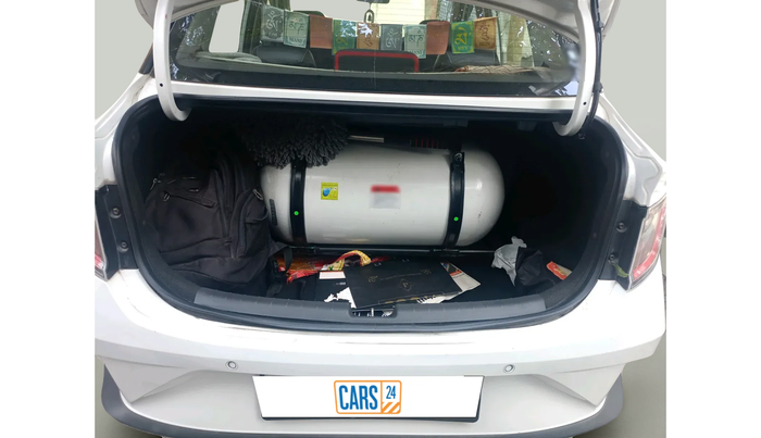 2023 Hyundai AURA SX 1.2 CNG, Petrol, Manual, 1,29,526 km, exterior