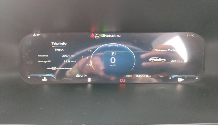 2024 Tata Harrier FEARLESS DARK EDITION AT, Diesel, Automatic, 44,993 km, interior