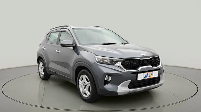 2020 KIA SONET HTX 1.0 IMT, Petrol, Manual, 7,728 km, exterior
