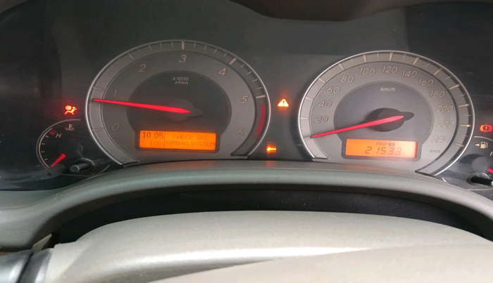 2011 Toyota Corolla Altis G DIESEL, Diesel, Manual, 1,70,000 km, interior