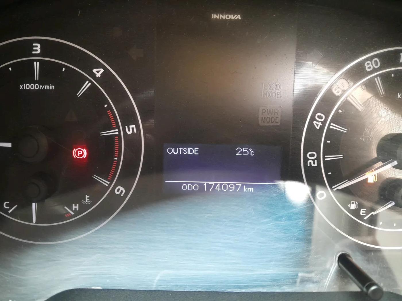 2016 Toyota Innova Crysta 2.4 GX 8 STR, Diesel, Manual, 1,74,097 km, interior
