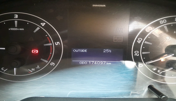 2016 Toyota Innova Crysta 2.4 GX 8 STR, Diesel, Manual, 1,74,097 km, interior