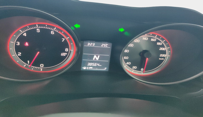 2021 Maruti Swift ZXI AMT, Petrol, Automatic, 38,564 km, interior