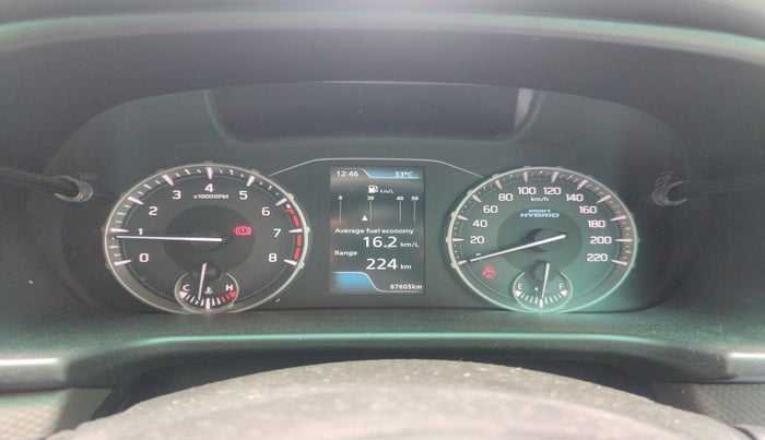 2022 Maruti BREZZA ZXI SMART HYBRID , Petrol, Manual, 67,605 km, interior