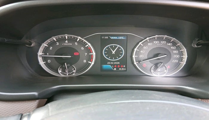 2024 Maruti BREZZA ZXI S-CNG, CNG, Manual, 24,920 km, interior