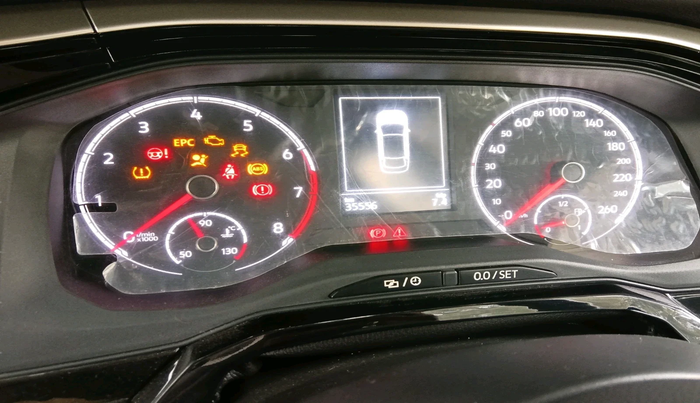 2023 Volkswagen VIRTUS HIGHLINE TSI 1.0 MT, Petrol, Manual, 35,556 km, interior