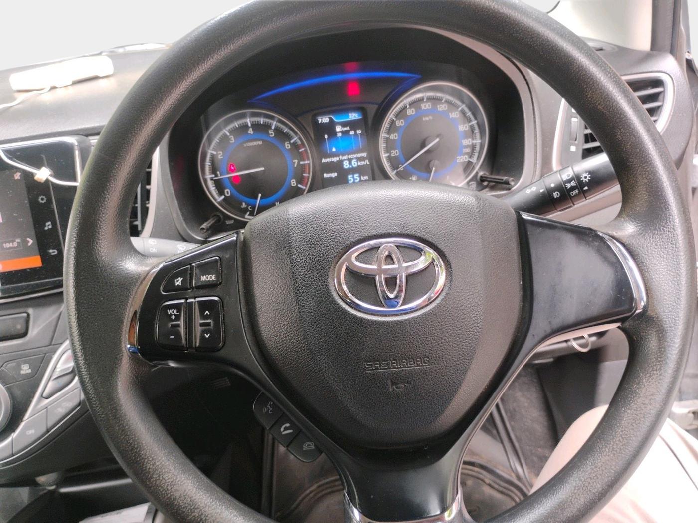 2020 Toyota Glanza G CVT, Petrol, Automatic, 37,246 km, interior