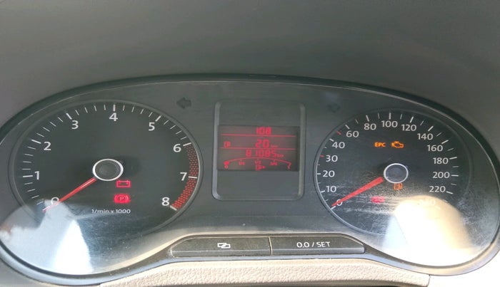 2012 Volkswagen Vento TRENDLINE 1.6, Petrol, Manual, 81,085 km, interior