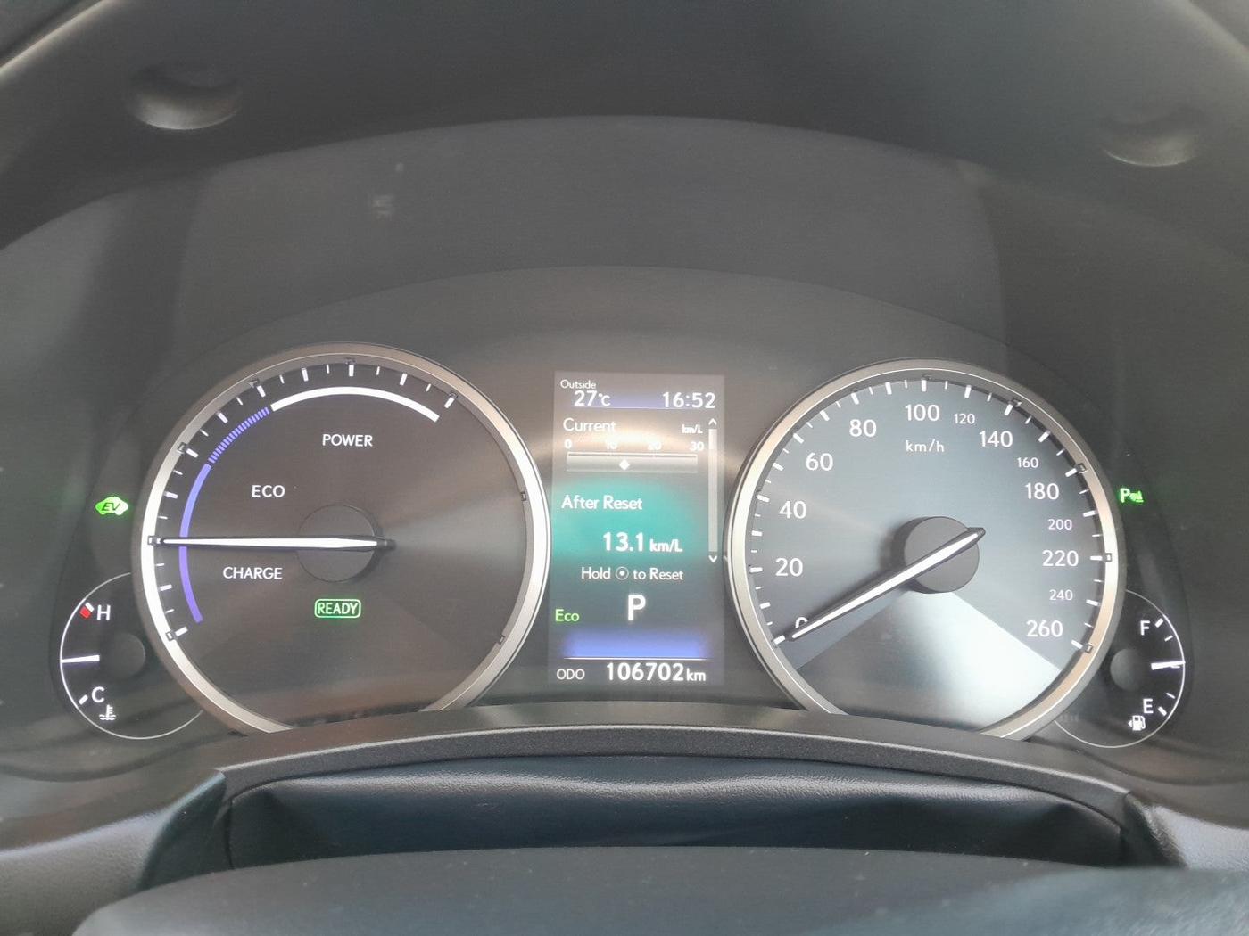 2019 Toyota Lexus NX Hybrid, Hybrid, Automatic, 1,06,702 km, interior