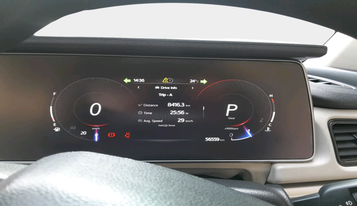 2022 Mahindra XUV700 AX 5 D AT 5 STR, Diesel, Automatic, 56,559 km, interior