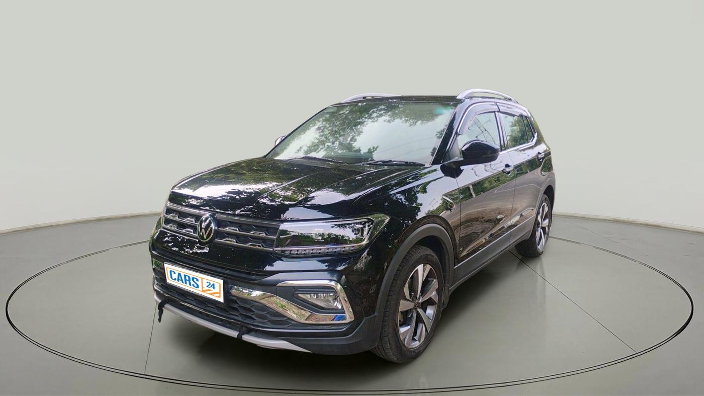 2024 Volkswagen TAIGUN TOPLINE 1.0 TSI AT, Petrol, Automatic, 3,450 km, exterior