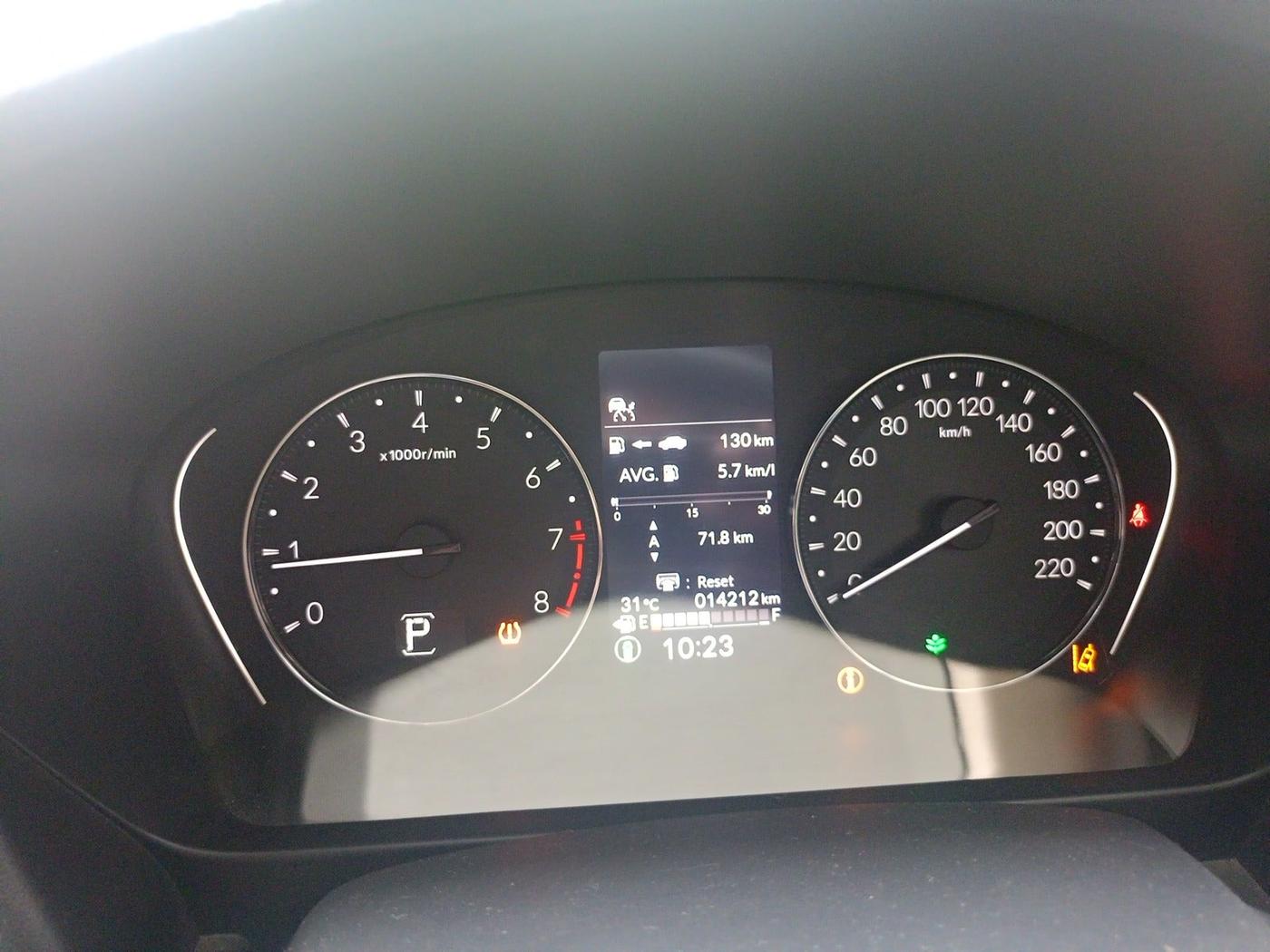 2023 Honda City 1.5L I-VTEC VX CVT, Petrol, Automatic, 14,212 km, interior