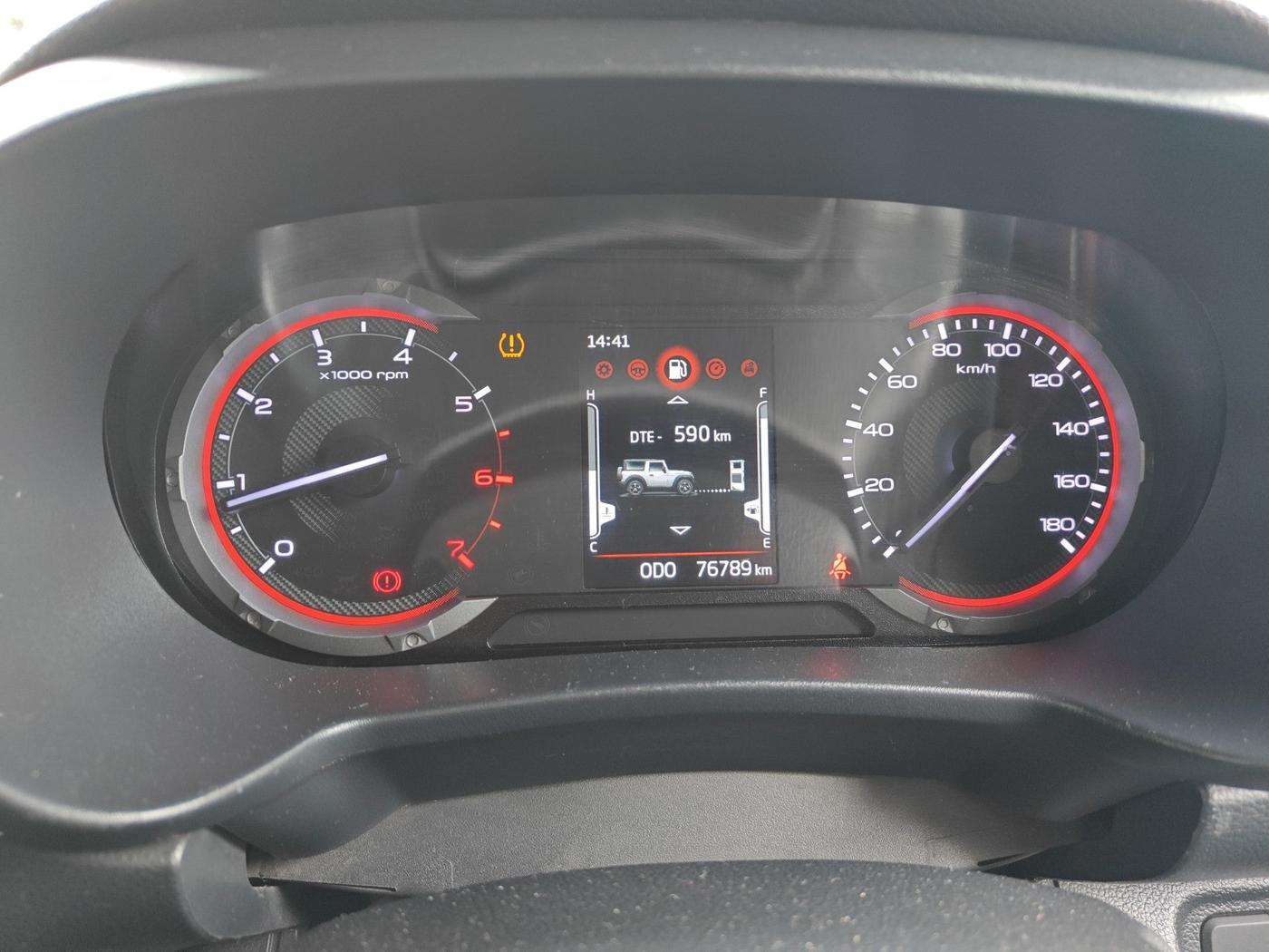 2022 Mahindra Thar LX HT PETROL 4WD MT, Petrol, Manual, 76,789 km, interior