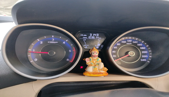 2014 Hyundai New Elantra 1.6 SX MT DIESEL, Diesel, Manual, 1,03,614 km, interior