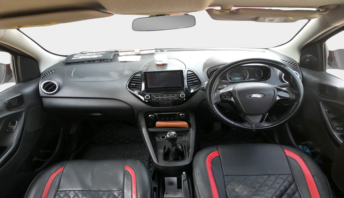 2019 Ford New Figo TITANIUM 1.2 PETROL MT, Petrol, Manual, 1,42,796 km, interior