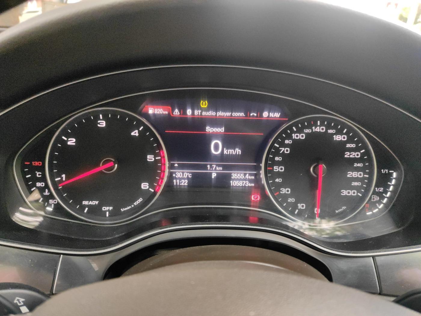 2017 Audi A6 35 TDI S LINE, Diesel, Automatic, 1,05,873 km, interior
