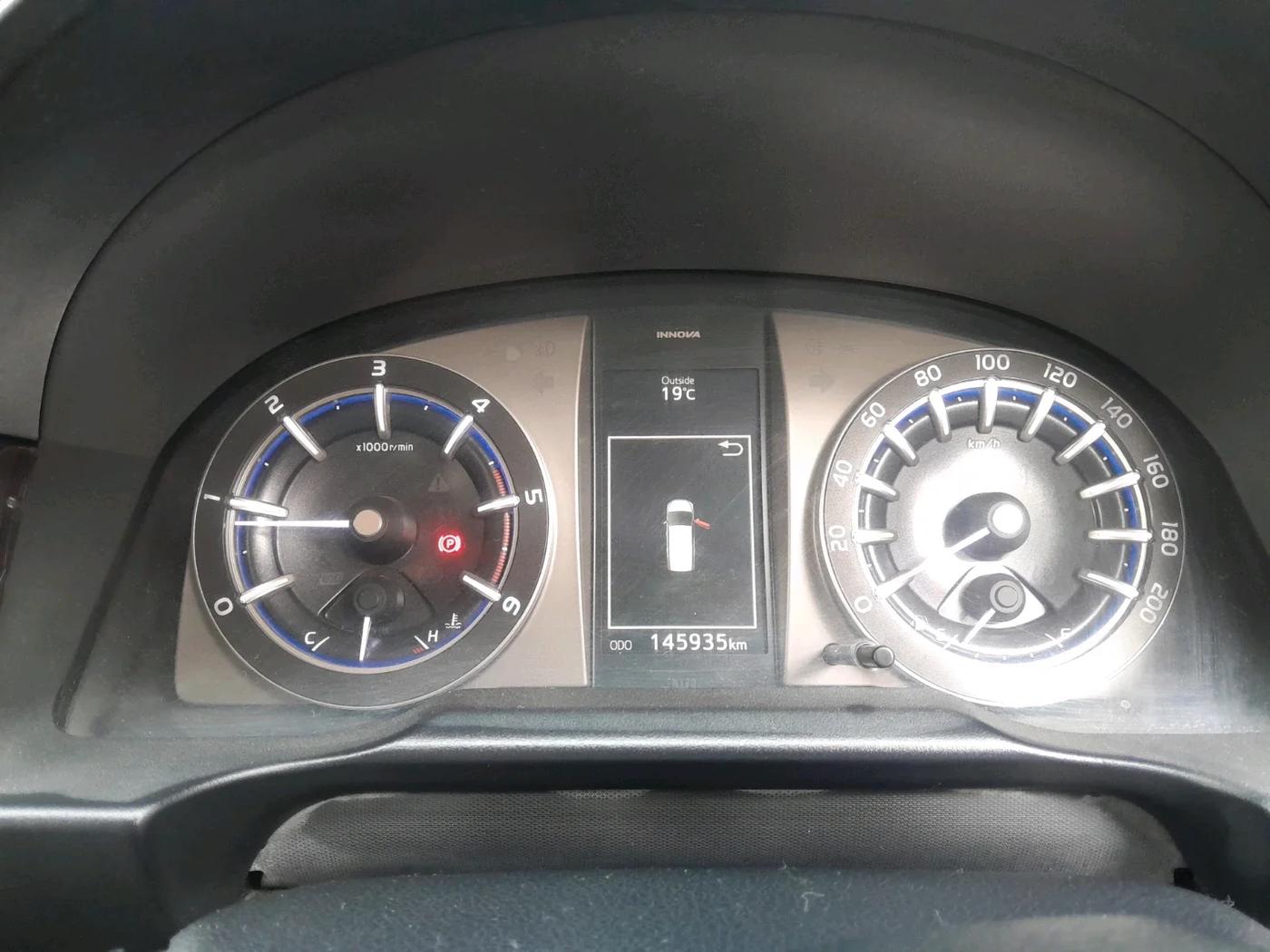 2018 Toyota Innova Crysta 2.4 VX 7 STR, Diesel, Manual, 1,45,935 km, interior