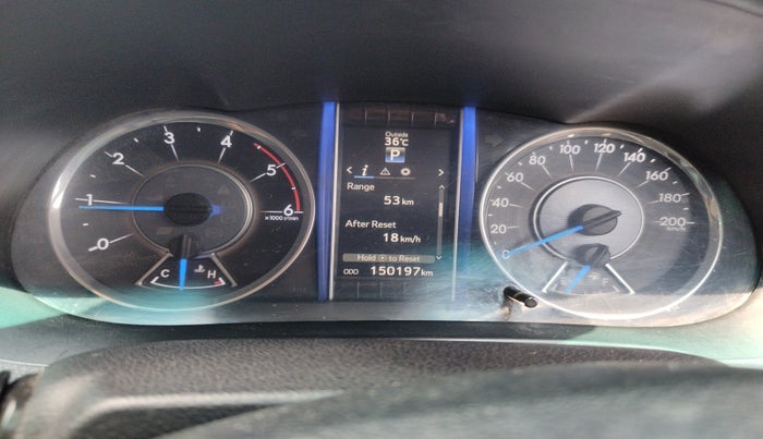 2017 Toyota Fortuner 2.8 4X2 AT, Diesel, Automatic, 1,50,197 km, interior