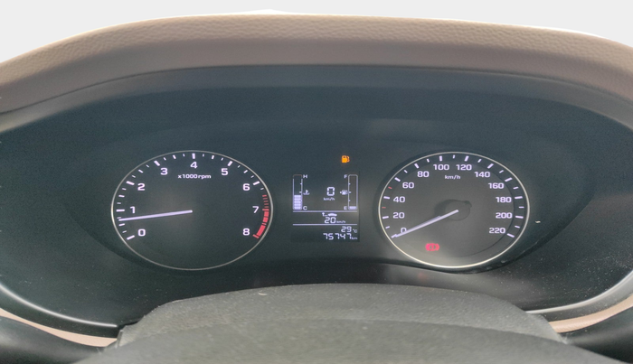 2017 Hyundai Elite i20 ASTA 1.2, Petrol, Manual, 75,747 km, interior