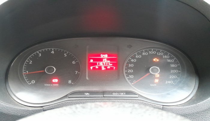 2013 Volkswagen Polo HIGHLINE1.2L, Petrol, Manual, 1,16,711 km, interior