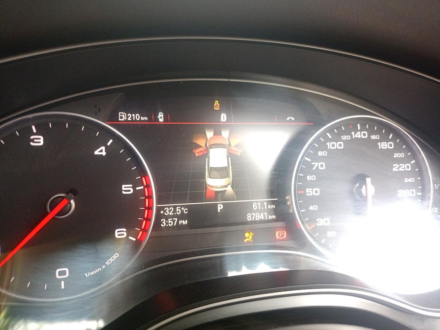 2012 Audi A6 2.0 TDI PREMIUM, Diesel, Automatic, 88,188 km, interior