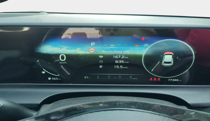 2023 KIA SELTOS  GTX PLUS 1.5 DIESEL AT, Diesel, Automatic, 77,344 km, interior