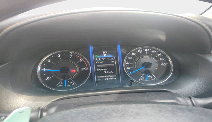 2018 Toyota Fortuner 2.8 4X2 AT, Diesel, Automatic, 75,443 km, interior
