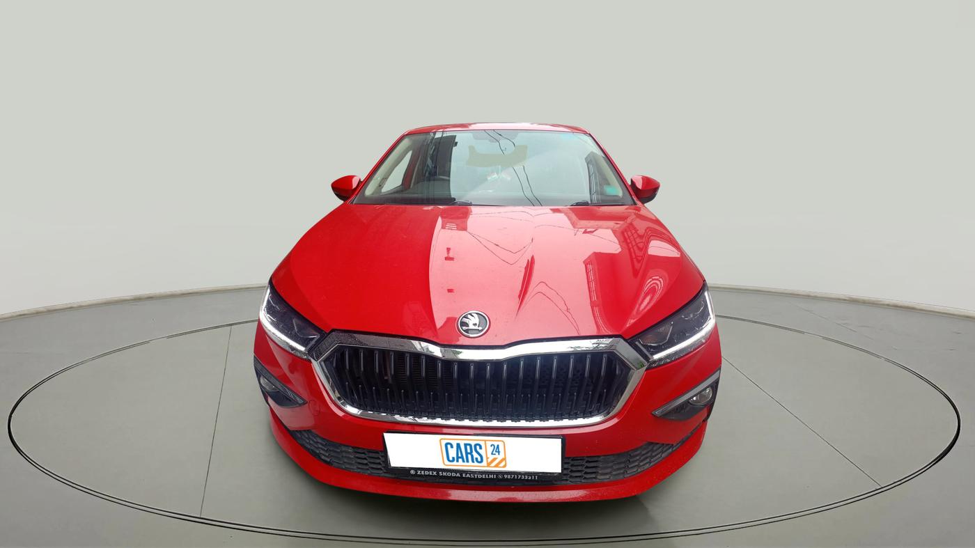 2022 Skoda SLAVIA STYLE 1.0L TSI AT, Petrol, Automatic, 58,409 km, exterior