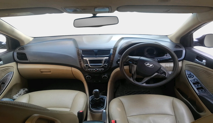 2015 Hyundai Verna FLUIDIC 1.6 CRDI S(O) 4S, Diesel, Manual, 1,20,132 km, interior