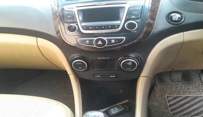 2015 Hyundai Verna FLUIDIC 1.6 CRDI S(O) 4S, Diesel, Manual, 1,20,132 km, interior