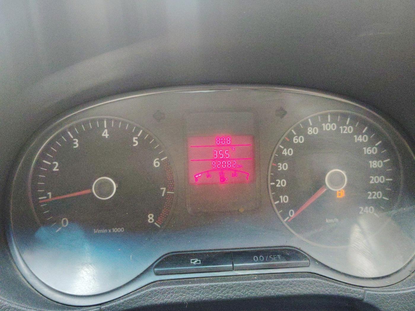 2010 Volkswagen Polo TRENDLINE 1.2L PETROL, Petrol, Manual, 92,082 km, interior