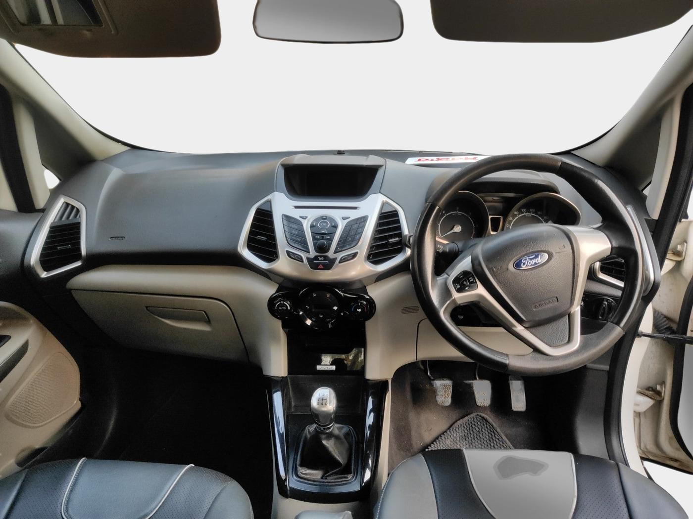 2016 Ford Ecosport TITANIUM 1.5L DIESEL, Diesel, Manual, 1,87,295 km, interior