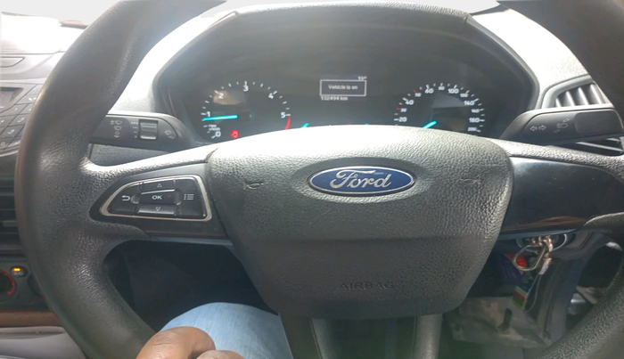 2019 Ford Ecosport AMBIENTE 1.5L DIESEL, Diesel, Manual, 1,32,494 km, interior