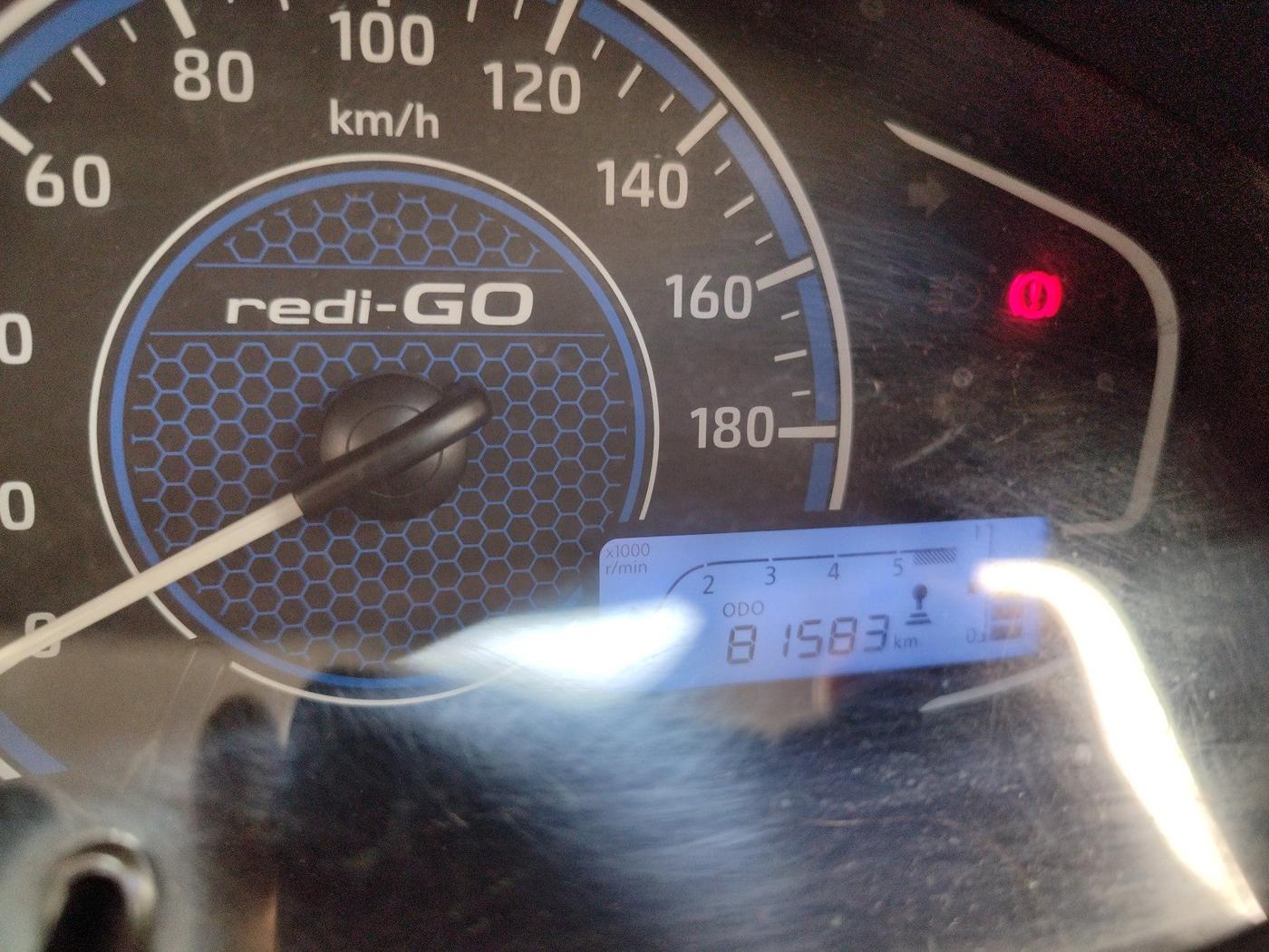 2020 Datsun Redi Go A, Petrol, Manual, 81,583 km, interior