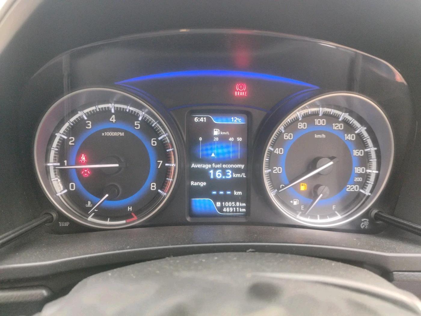 2020 Toyota Glanza G, Petrol, Manual, 46,911 km, interior