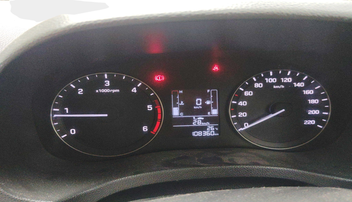 2016 Hyundai Creta  SX 1.6 Petrol , Diesel, Manual, 1,08,360 km, interior