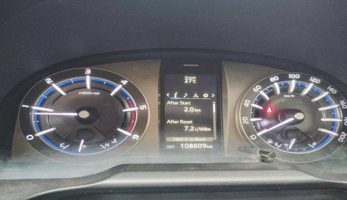 2017 Toyota Innova Crysta 2.4 VX 7 STR, Diesel, Manual, 1,10,000 km, interior