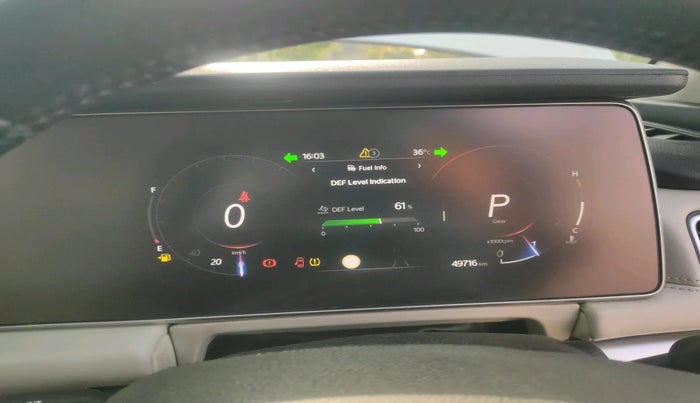 2023 Mahindra XUV700 AX 7 LUXURY D AWD AT 7 STR, Diesel, Automatic, 49,716 km, interior