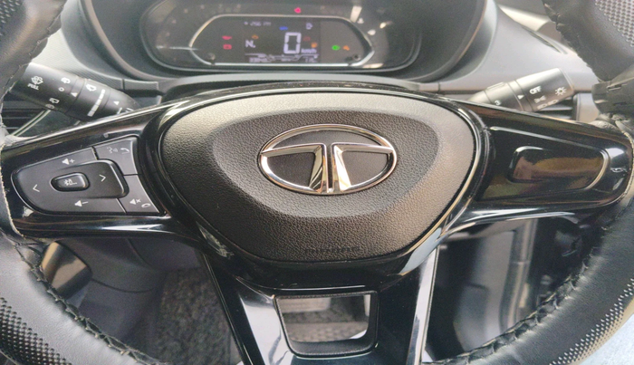 2023 Tata NEXON XZA PLUS PETROL DARK EDITION, Petrol, Automatic, 33,848 km, interior