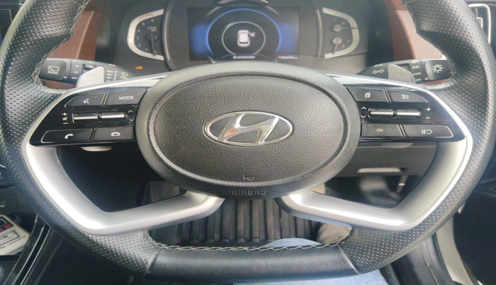 2021 Hyundai ALCAZAR PRESTIGE(O) 1.5 AT 7STR, Diesel, Automatic, 1,36,654 km, interior