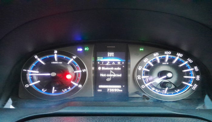 2021 Toyota Innova Crysta 2.4 VX 7 STR, Diesel, Manual, 73,690 km, interior