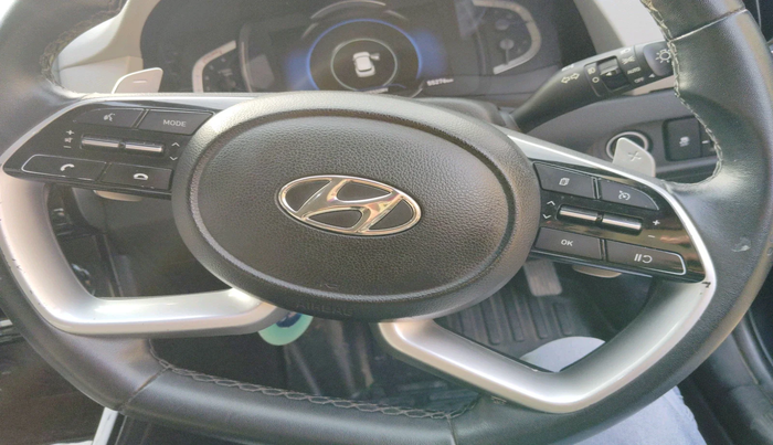 2022 Hyundai Creta SX (O) AT 1.5 DIESEL, Diesel, Automatic, 55,276 km, interior