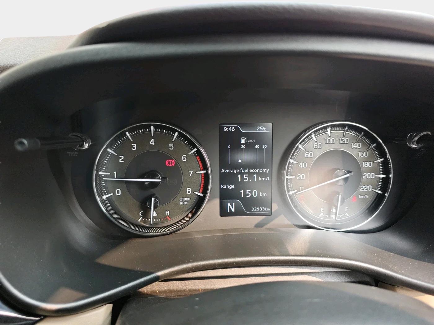 2023 Toyota Glanza V AMT, Petrol, Automatic, 32,933 km, interior