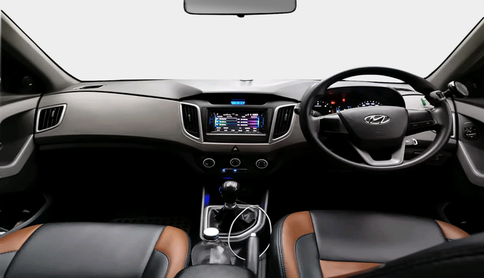 2017 Hyundai Creta E PLUS 1.4 DIESEL, Diesel, Manual, 76,336 km, interior